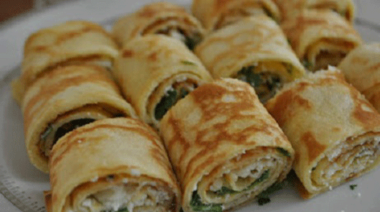 Peynirli Krep Tarifi ve Malzemeleri