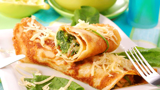 Sebzeli Krep Tarifi ve Malzemeleri